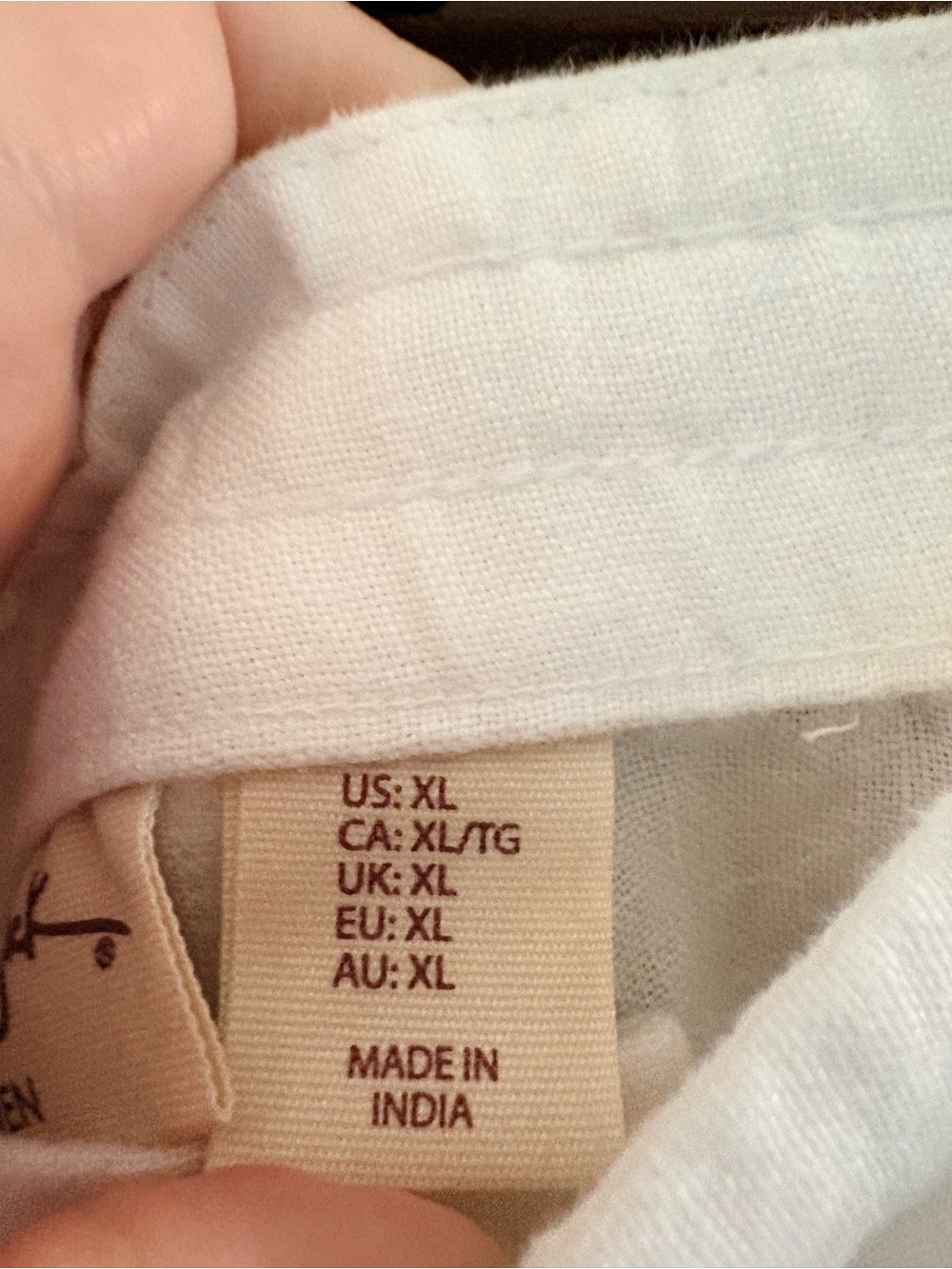 Panama Jack White Linen Drawstring Chinos - Picture 4 of 4
